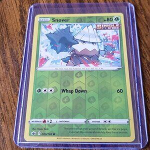 Pokemon Chilling Reign Snover 009/198 Reverse Holo Common NM